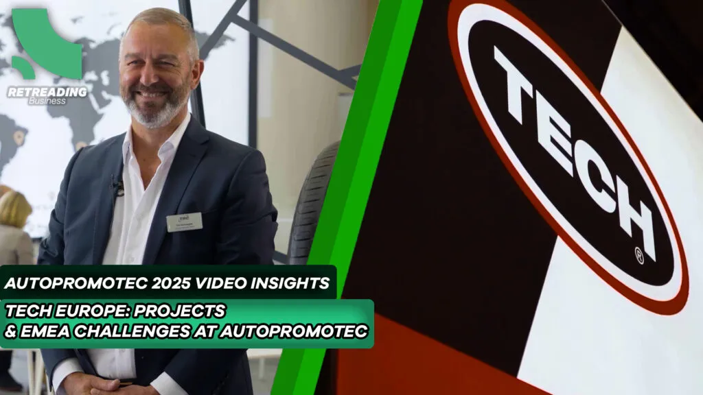 Retreading Business Autopromotec 2025 Video Insights, featuring Tech Europe.