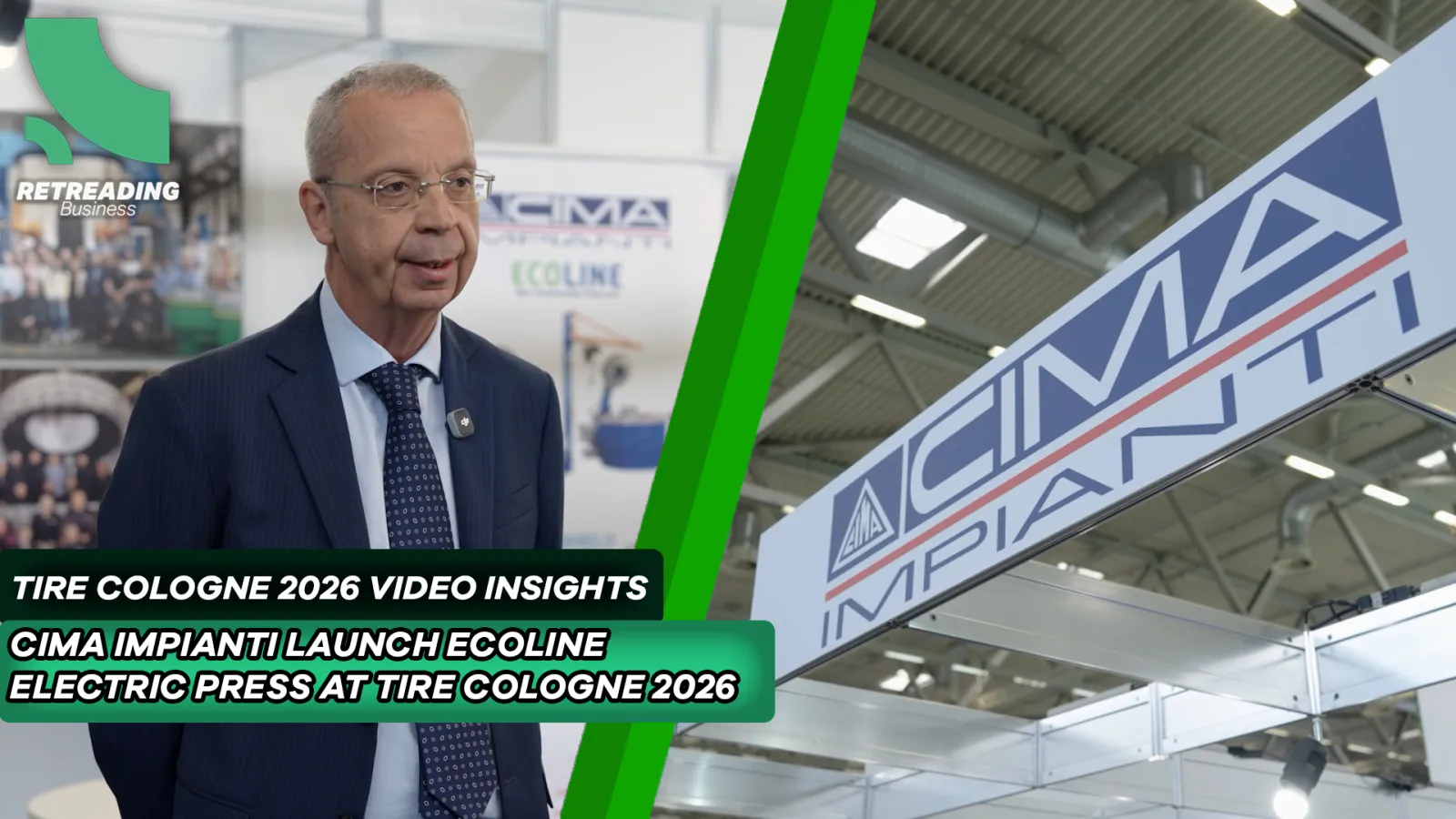 RB Tire Cologne Video Insights Episode featuring Cima Impianti and Massimo Capecchi